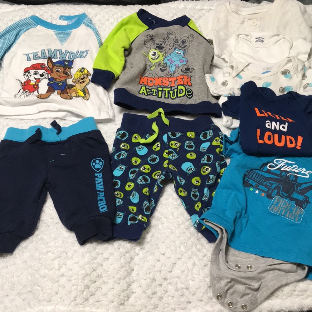 0-3 month boy bundle